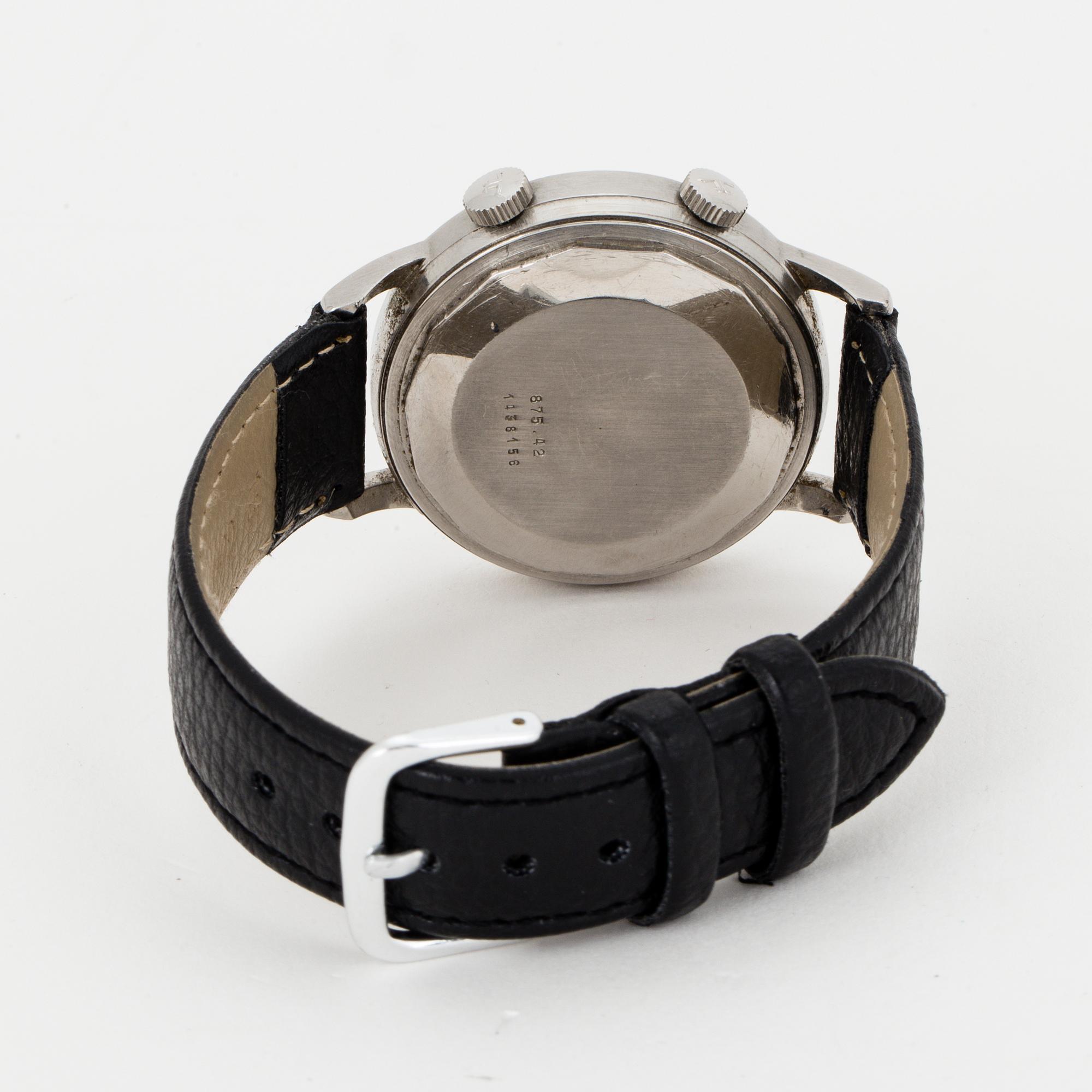 JAEGER-LeCOULTRE, Memovox, armbandsur, 37 mm,