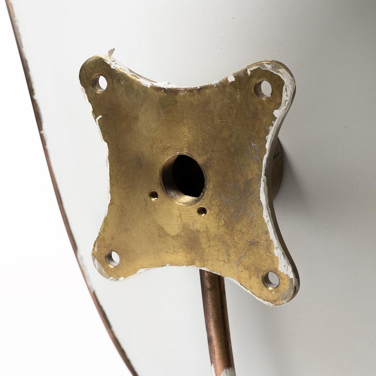Carl-Axel Acking, wall lamp, model "5017", Bröderna Malmströms Metallvarufabrik, Malmö, 1940s.