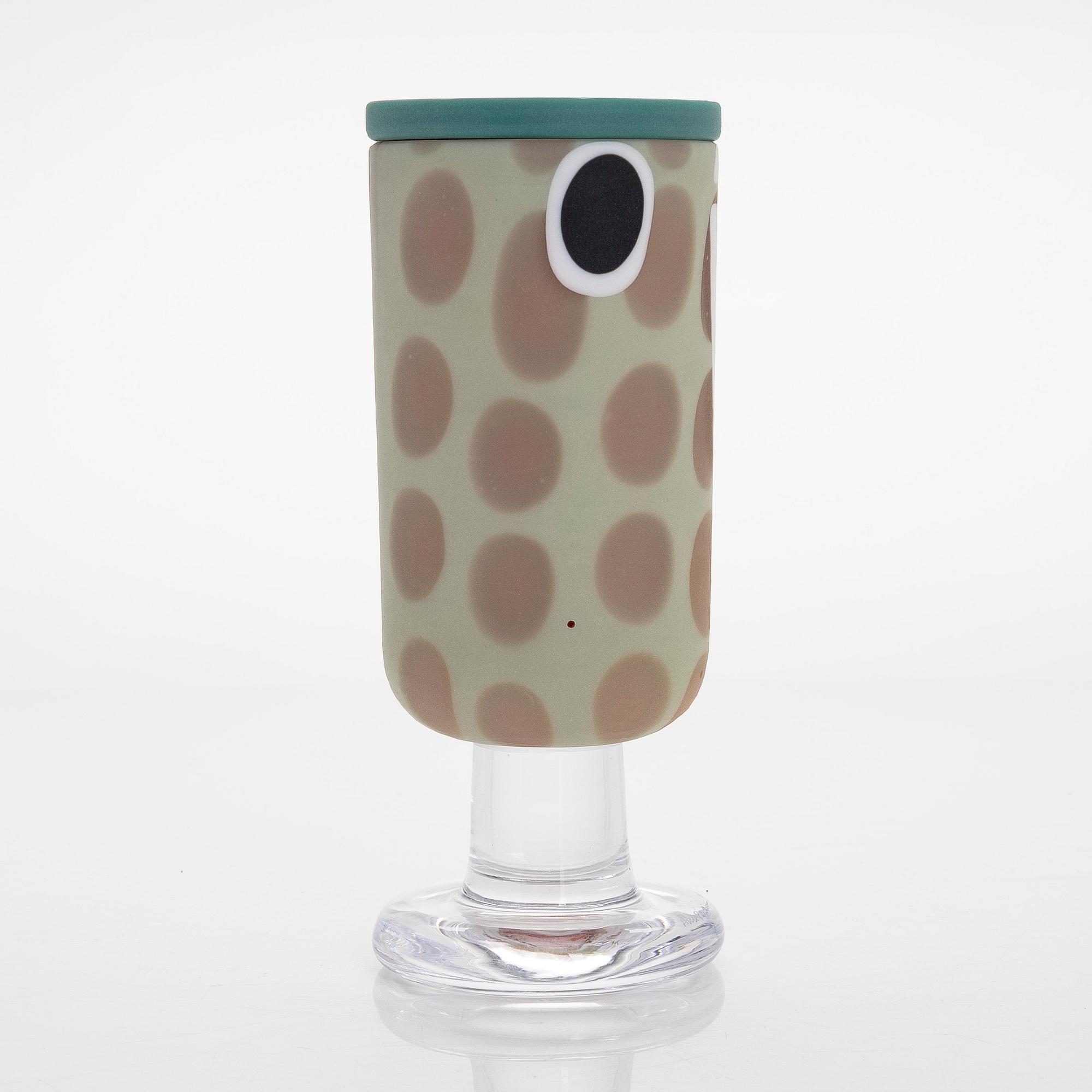 Anu Penttinen, taidelasi, signeerattu Anu Penttinen Billnäs 2018 76/100.