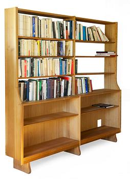 155. A PINE BOOKSHELF,