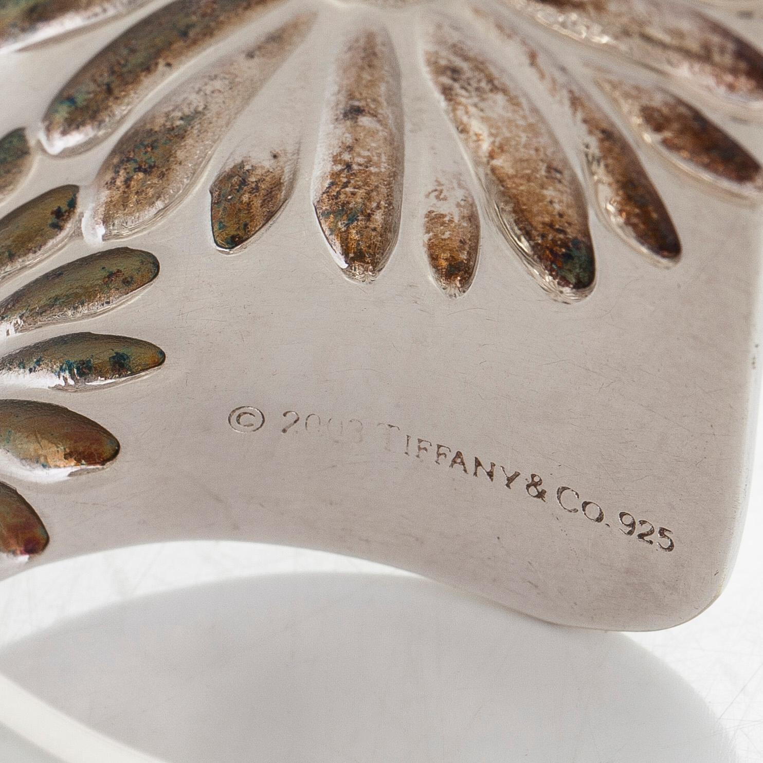 Tiffany daisy cuff bracelet hot sale