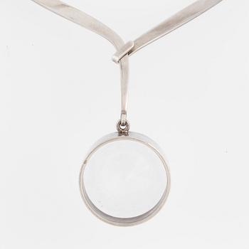BIRGER HAGLUND, Necklace with rock crystal.