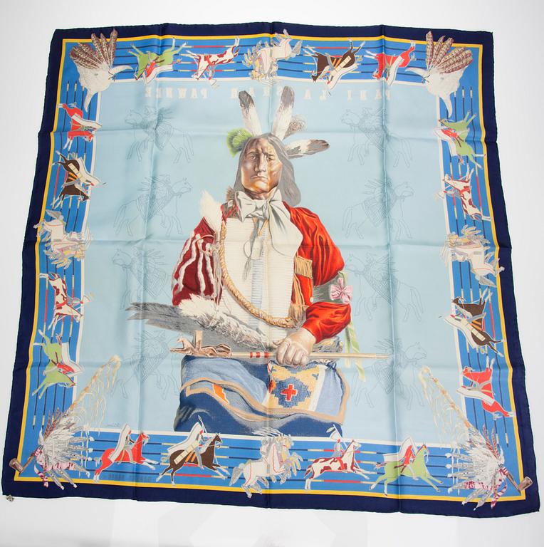 SCARF, "Pani la Shar Pawnee", Hermès.
