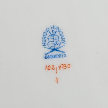 64 psc Herend 'Queen Victoria'.
