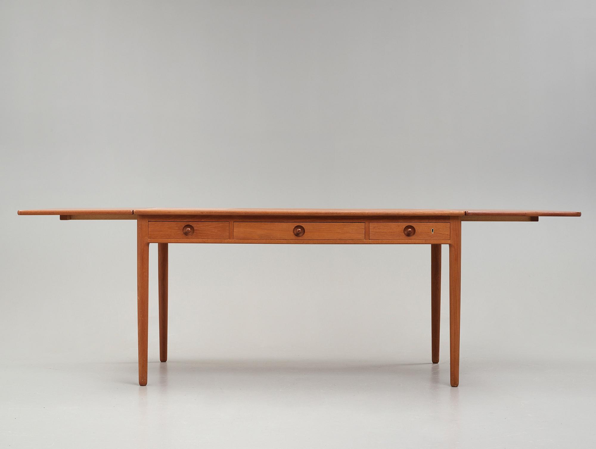 Hans J. Wegner, bord, "AT-305", Andreas Tuck, Danmark 1950-60-tal.