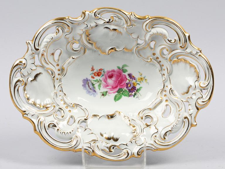 SKÅL, porslin, Meissen.