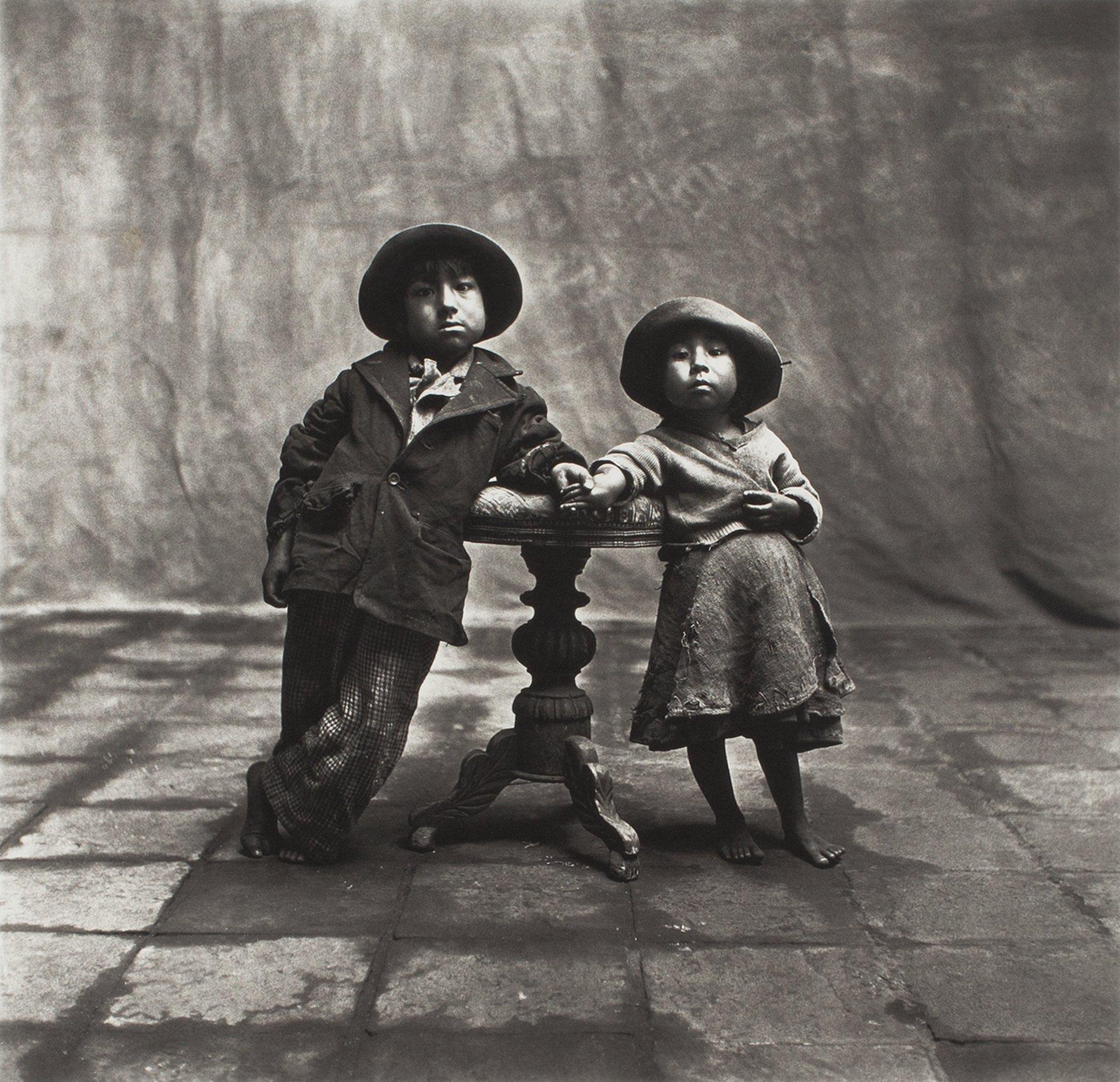 Irving Penn, "Cuzco Children" 1948.