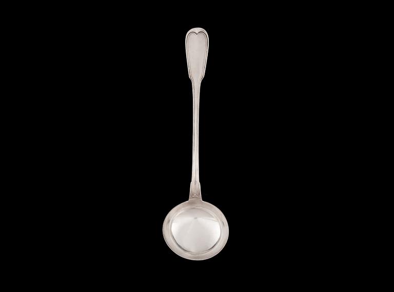 A FRENCH SOUP LADLE.