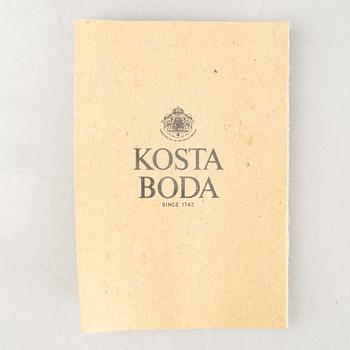 Ulrica Hydman-Vallien, skål, pokal och vas, glas, Kosta Boda.