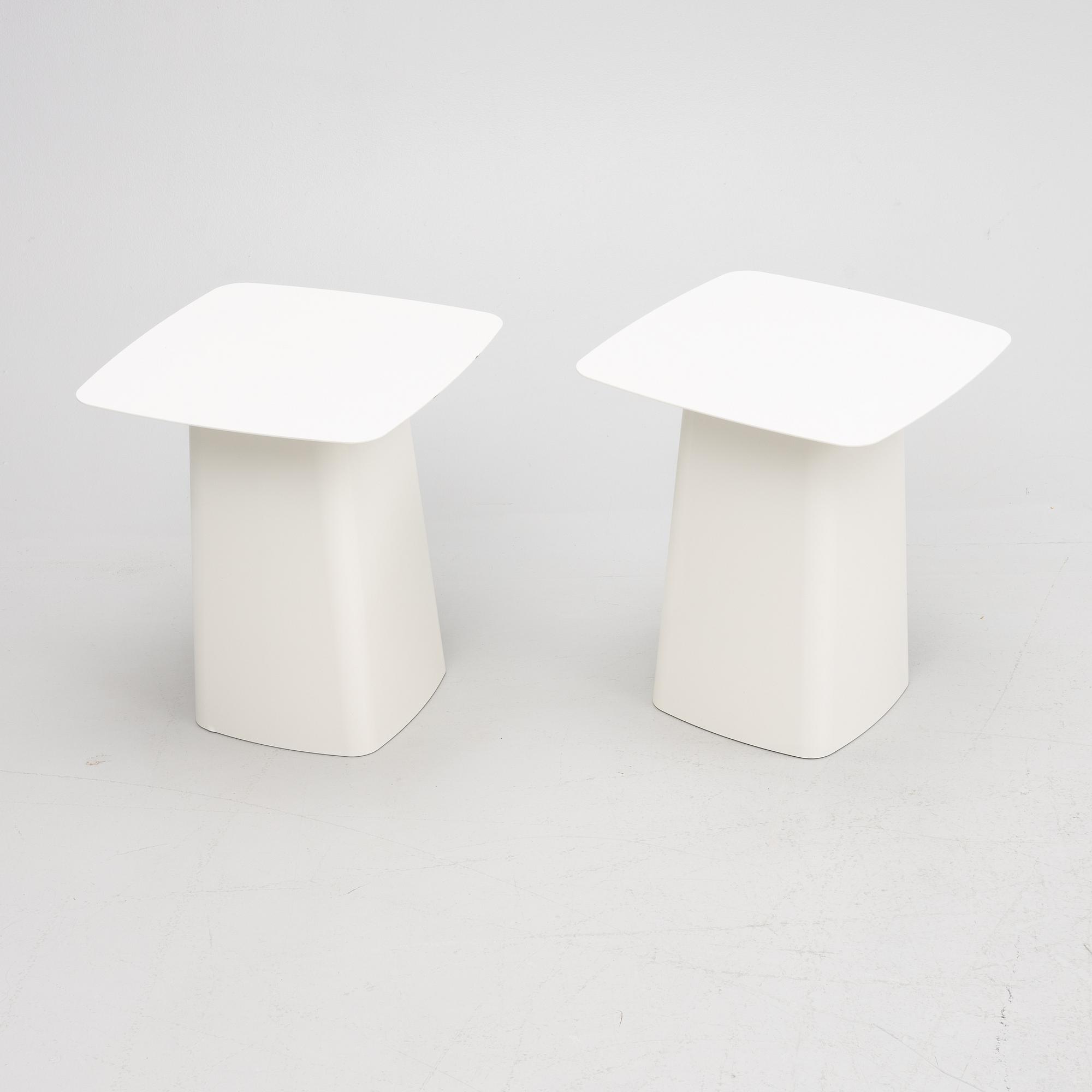 Ronan & Erwan Bouroullec, side tables, a pair. Vitra.