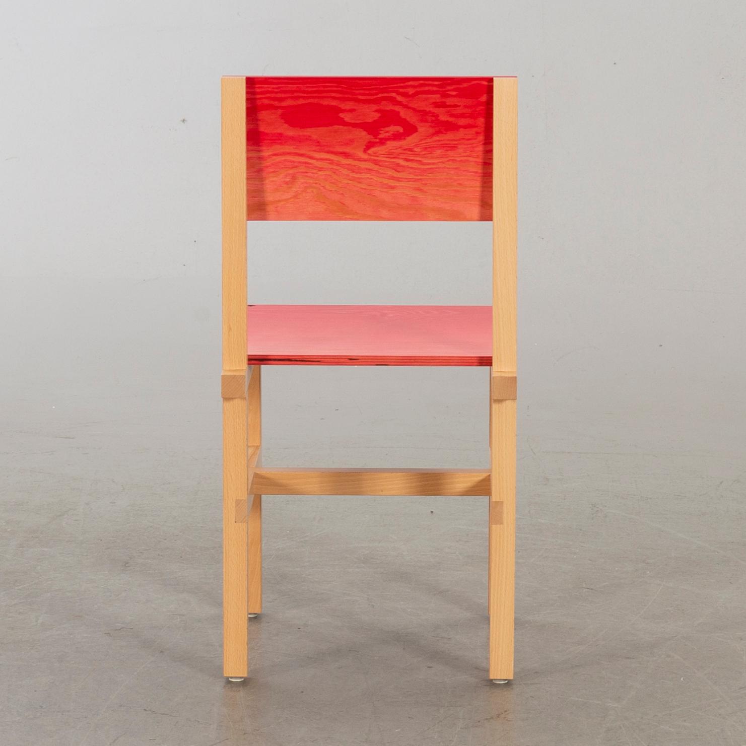 FREDRIK PAULSEN, "Röhsska"Designbaren, chair, Blå Station 2020, Chair 21/102.