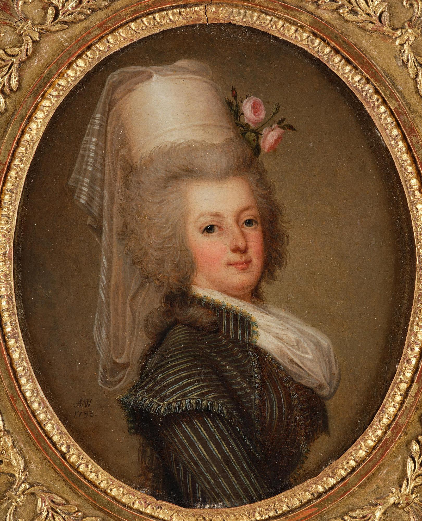 Adolf Ulrik Wertmüller, "Queen Marie-Antoinette" (1755-1793) & "King Louis XVI" (1754-1793) of France.