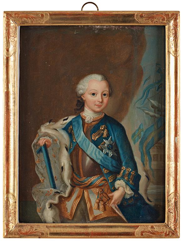 Ulrica Fredrica Pasch, Gustaf III (1746-1792) & Sophia Albertina (1753-1829) som barn.