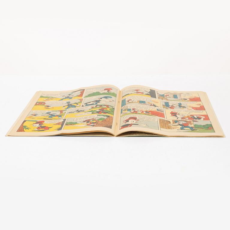 Comic book, “Kalle Anka & Co” No. 10, 1950.