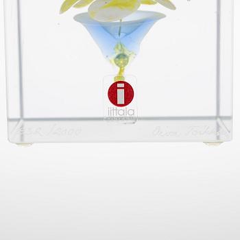 Oiva Toikka, vuosikuutio 2000, signeerattu Oiva Toikka Nuutajärvi 2000, 932/2000.