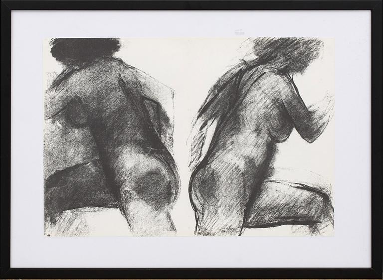 CLAUDE GARACHE, lithographe, unsigned, from Derrière le Miroir no 250, 1982.