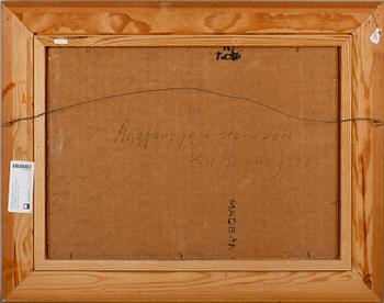 KARL GUSTAV HOLMBERG, olja på pannå, sign och dat -79.