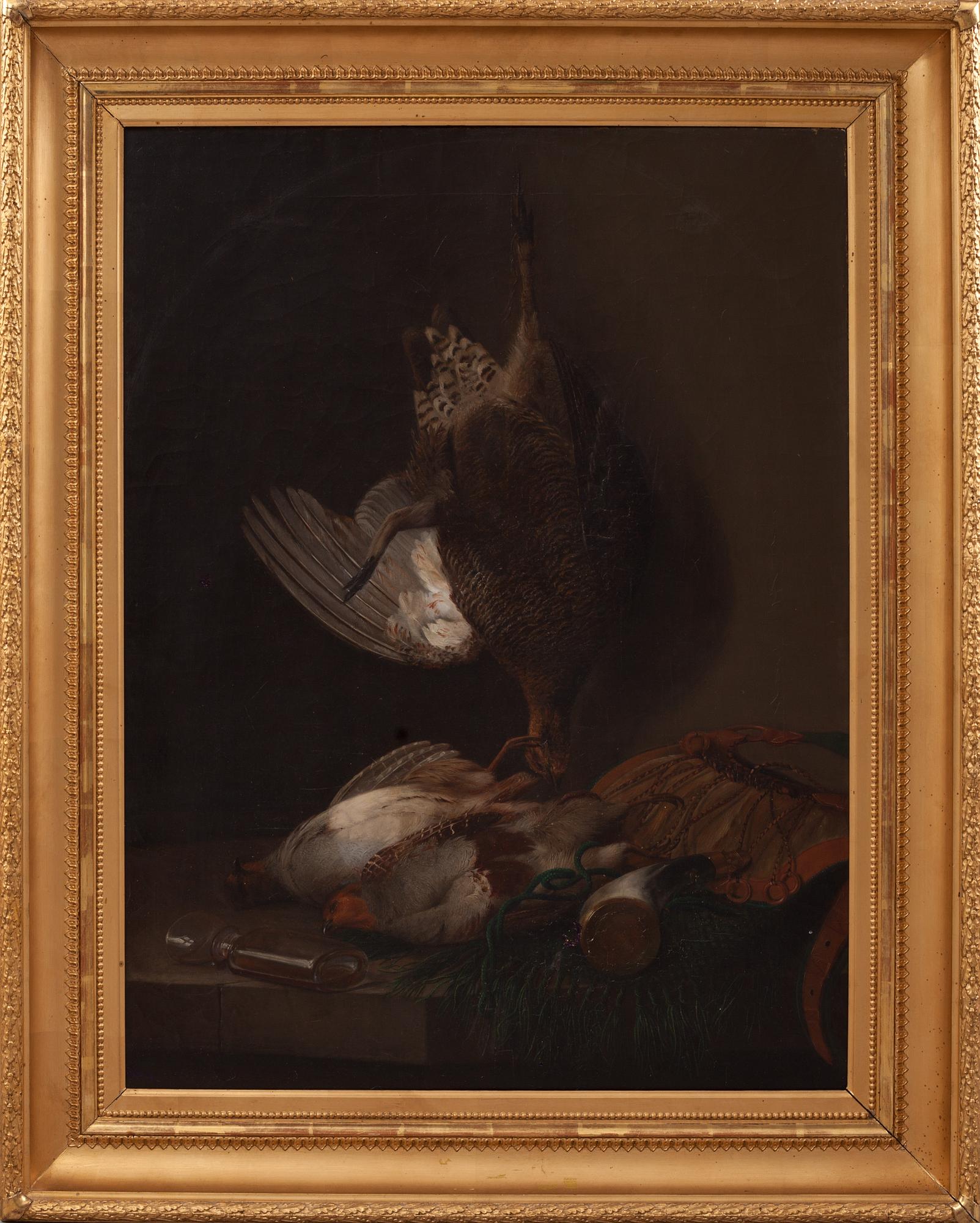 WILLIAM HUGHES, olja på duk. 1800-talets slut.