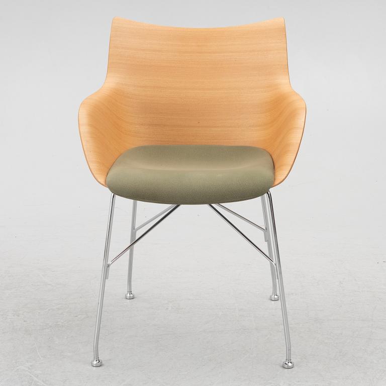 Philippe Starck, skrivbord och stol, "Earl of Wood", Kartell.