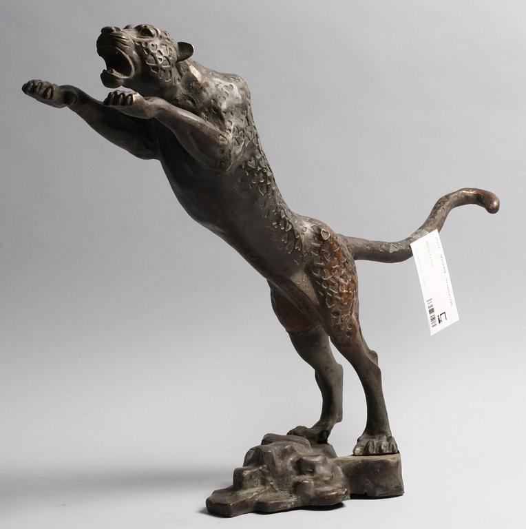 SKULPTUR, metall, orientalisk.