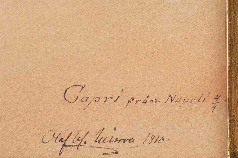 Olof Walfrid Nilsson, “Capri från Napoli”.