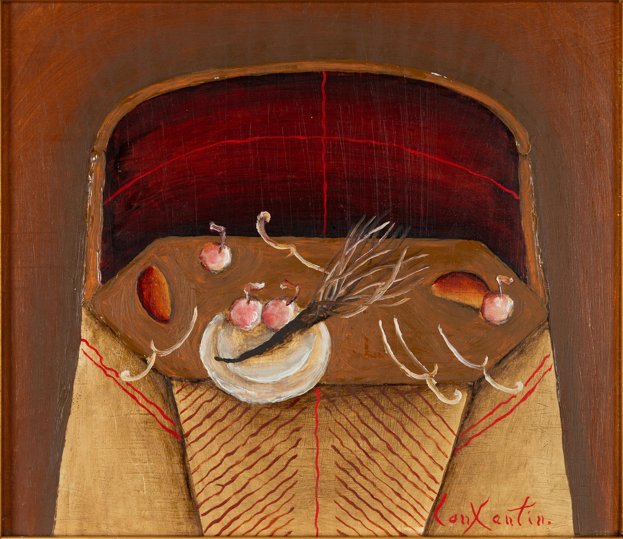 Constantin Pacea, Komposition med dukat bord.