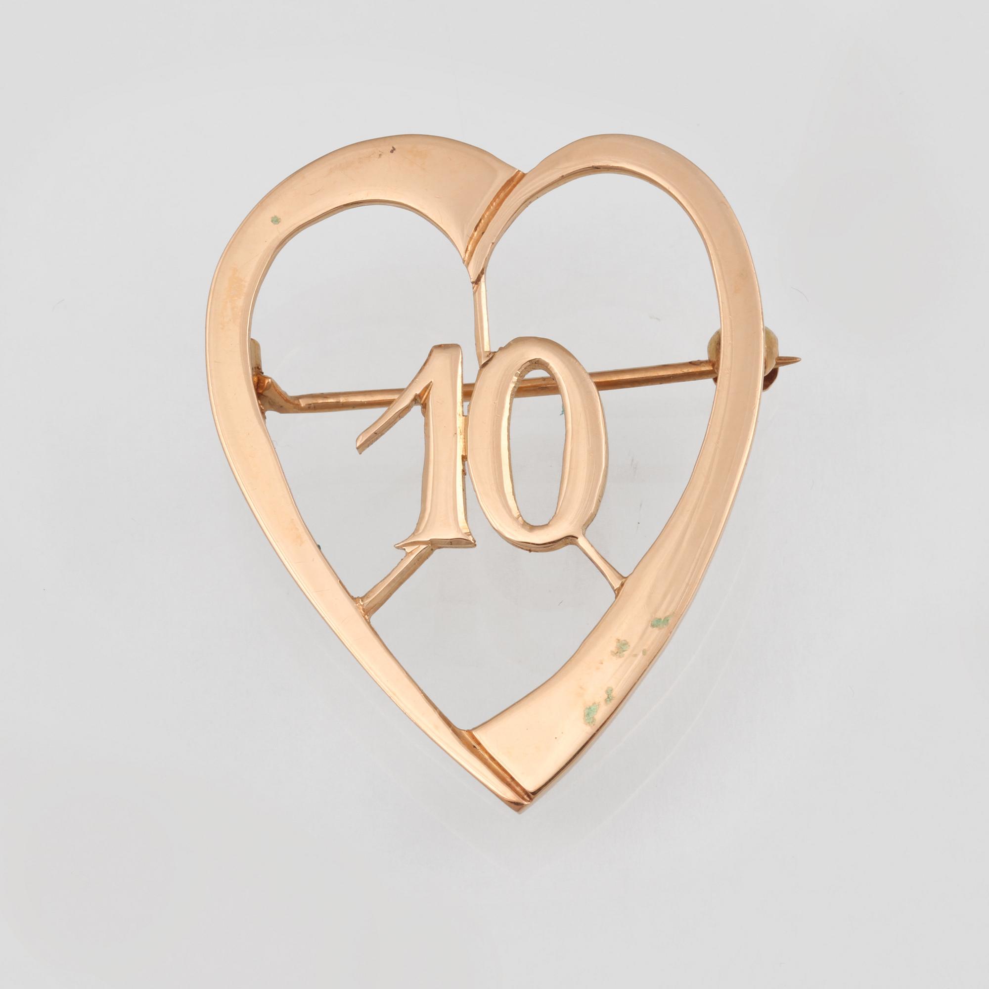 BROSCH, 18K guld, Ossners, Göteborg, 1966. Vikt 5 gram.