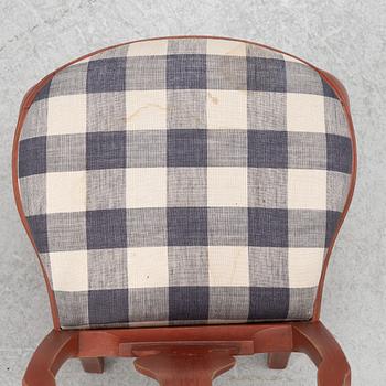 Stolar,ett par, 1700-talets mitt, Senbarock / tidig Rokoko.