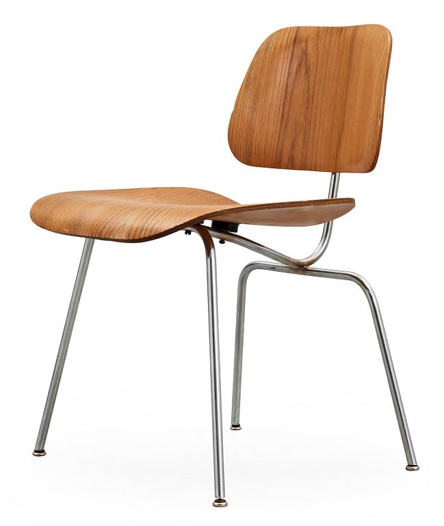 A Charles & Ray Eames 'DCM' (Dining Chair Metal), Herman Miller, USA, circa 1950.