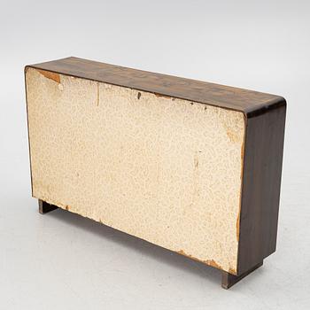 A bookcase, 1930s/1940s.