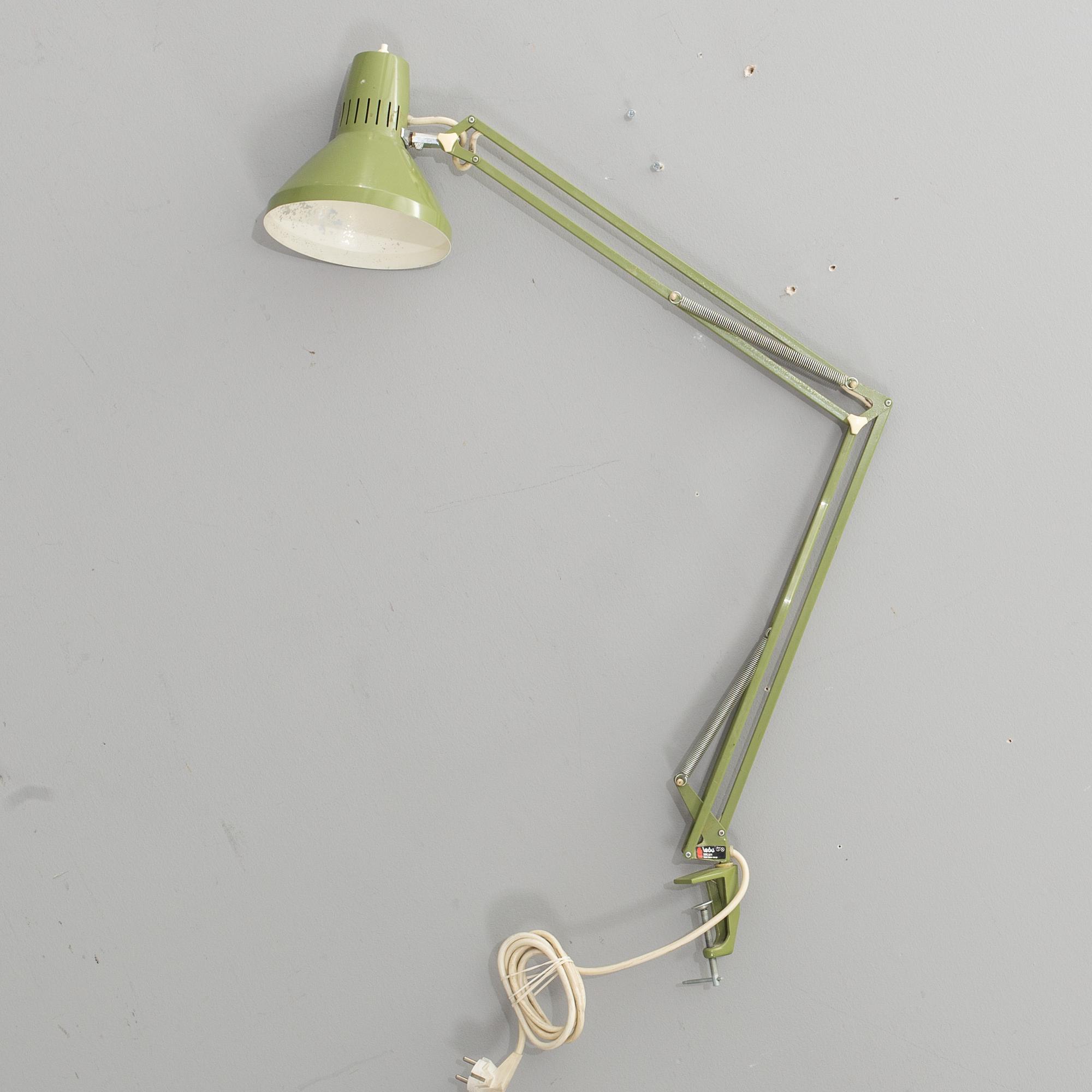 SKRIVBORDSLAMPA, LEDU, 1900-talets andra hälft.