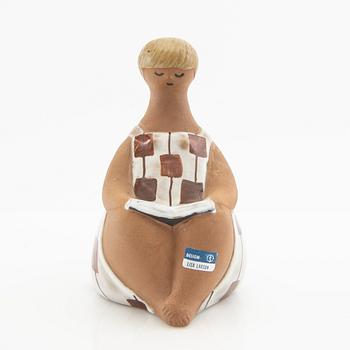 Lisa Larson, figurine, "Charlotta" from the series "The ABC Girls," Gustavsberg glazed stoneware.