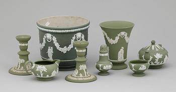 PARTI WEDGWOOD, 8 delar, 1900-talets första hälft.