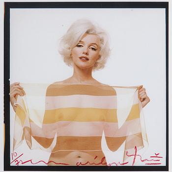 BERT STERN, photography signed Bert Stern and numbered 10/72.