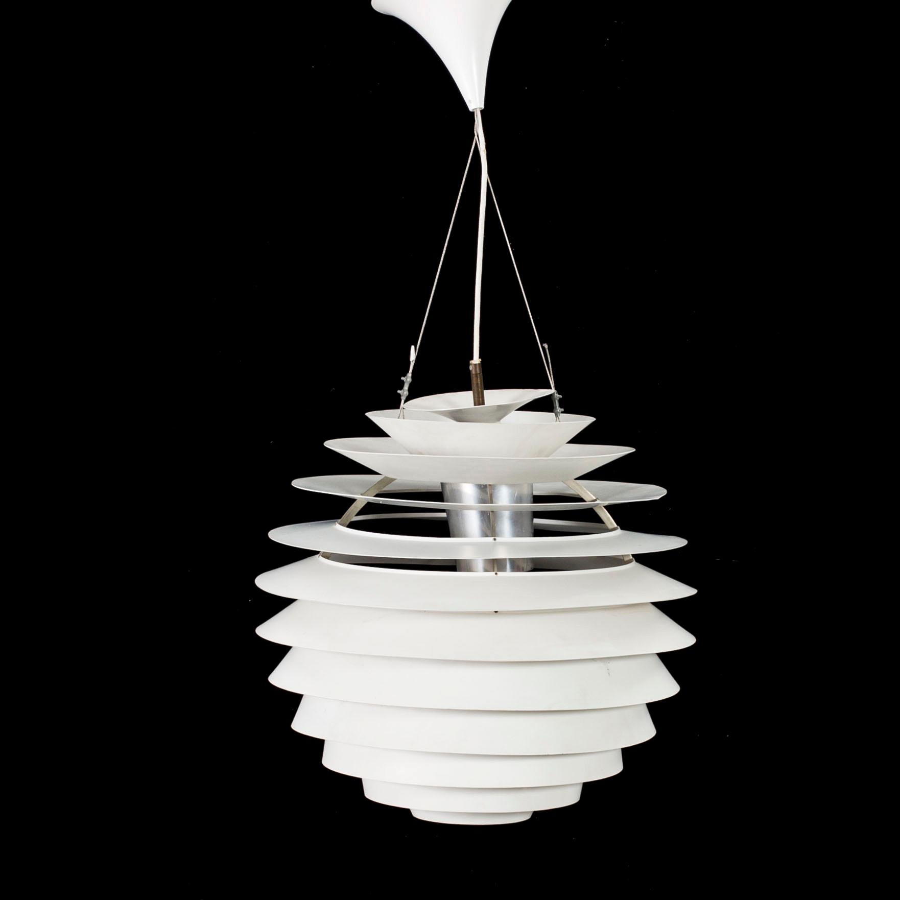 A POUL HENNINGSEN "PH GLOBE" CEILING LAMP.
