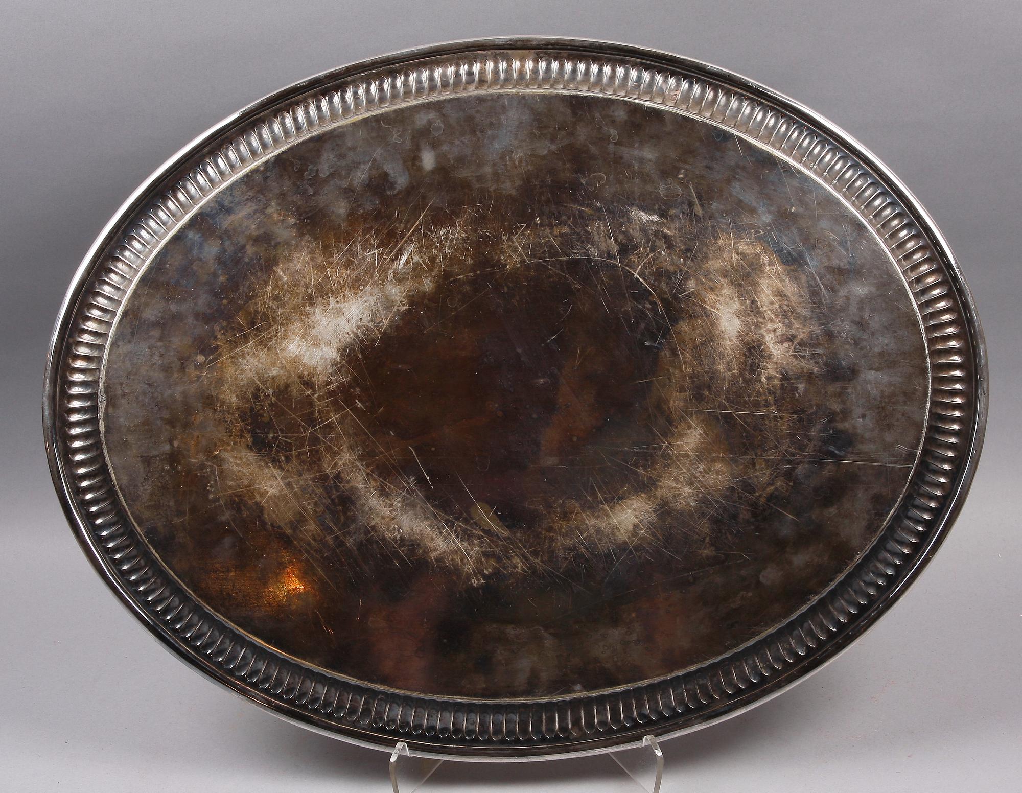 BRICKA, nysilver, Dufva, omkring 1900.