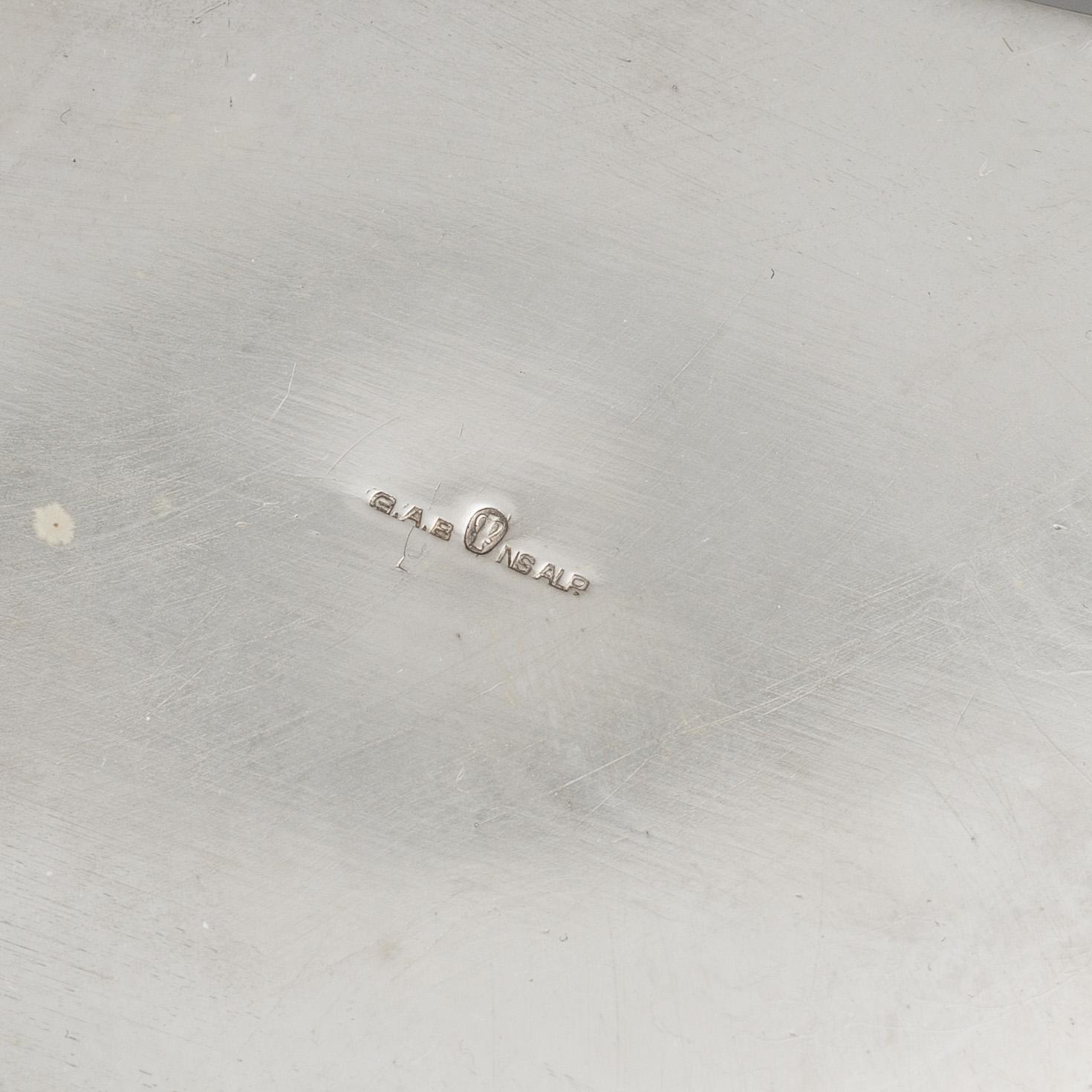 FOLKE ARSTRÖM, a silverplated shaker, GAB.