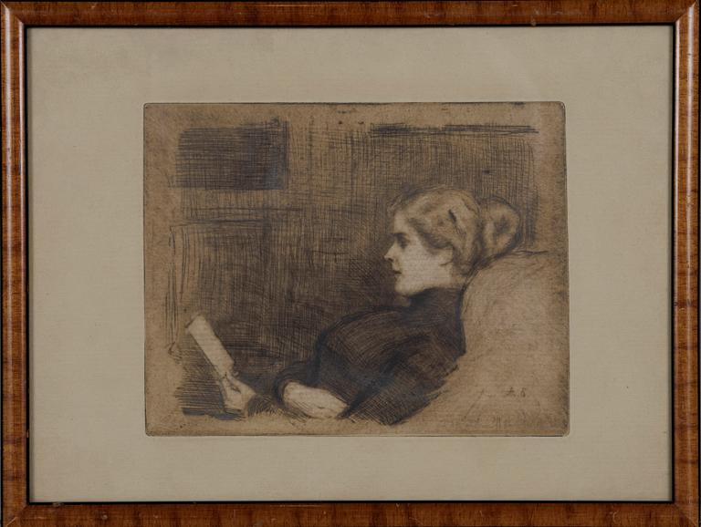 Albert Edelfelt, Marie von Heiroth.