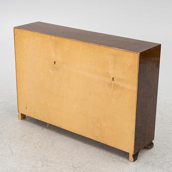 A bookcase with cabinet, 1930s/40s.