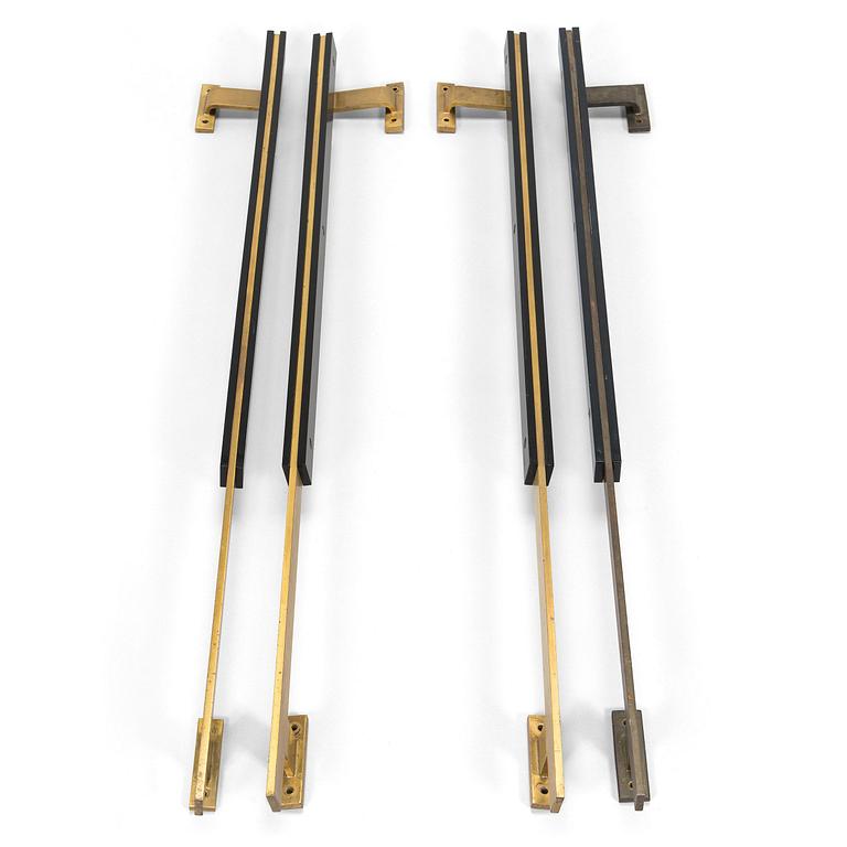 Aarne Olavi (Olli) Kuusi, dörrhandtag, två par, modell 200, 1900-talets senare hälft.