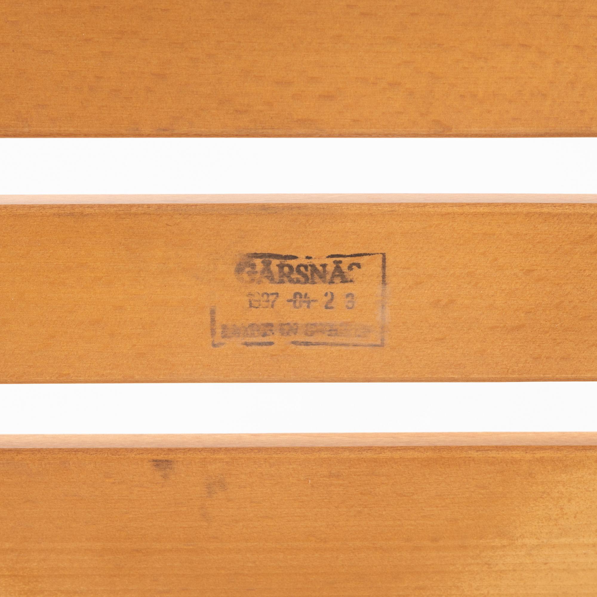 Åke Axelsson, karmstolar, 5 st, "Vaxholmaren", Gärsnäs, 1997.