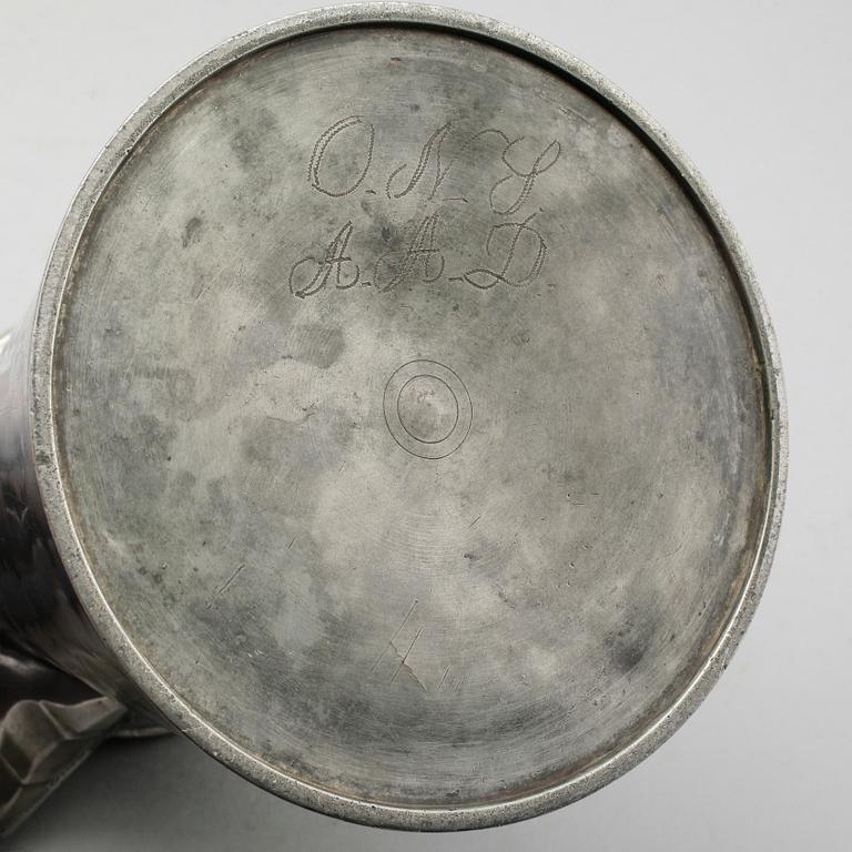 STOP, tenn, Erik August Dahlbom, Kristianstad 1859-1872.