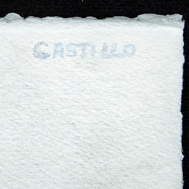 Jorge Castillo, a signed and dated water colour.