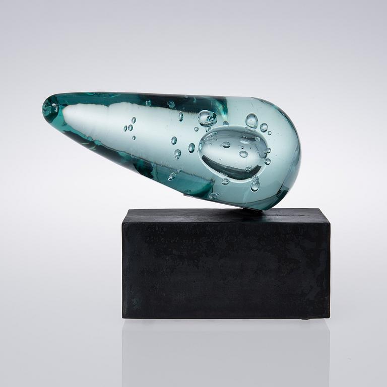 HEIKKI VIINIKAINEN, ART GLASS, "Komeetta" (The comet), 2014.