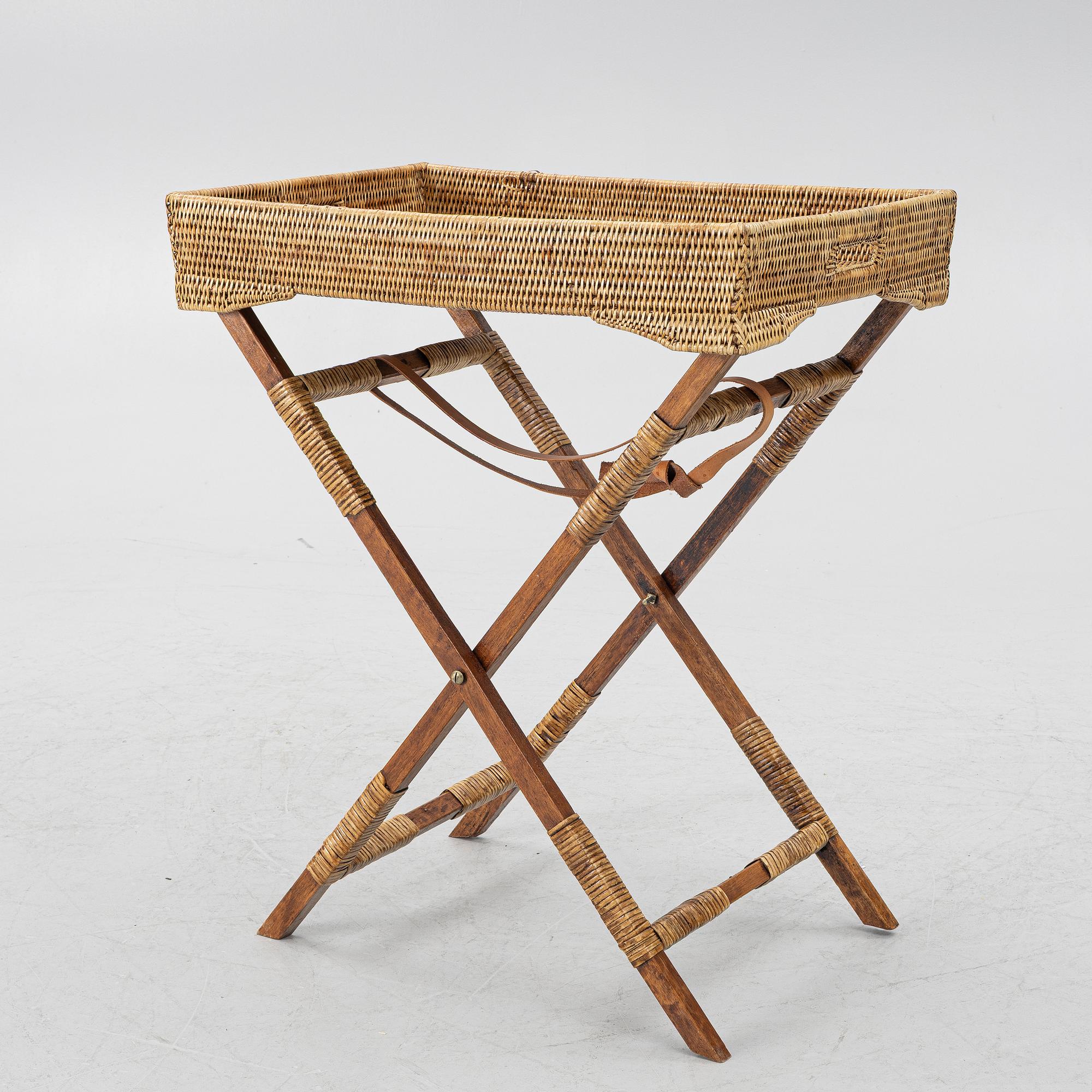 Tray on stand. 20th century.