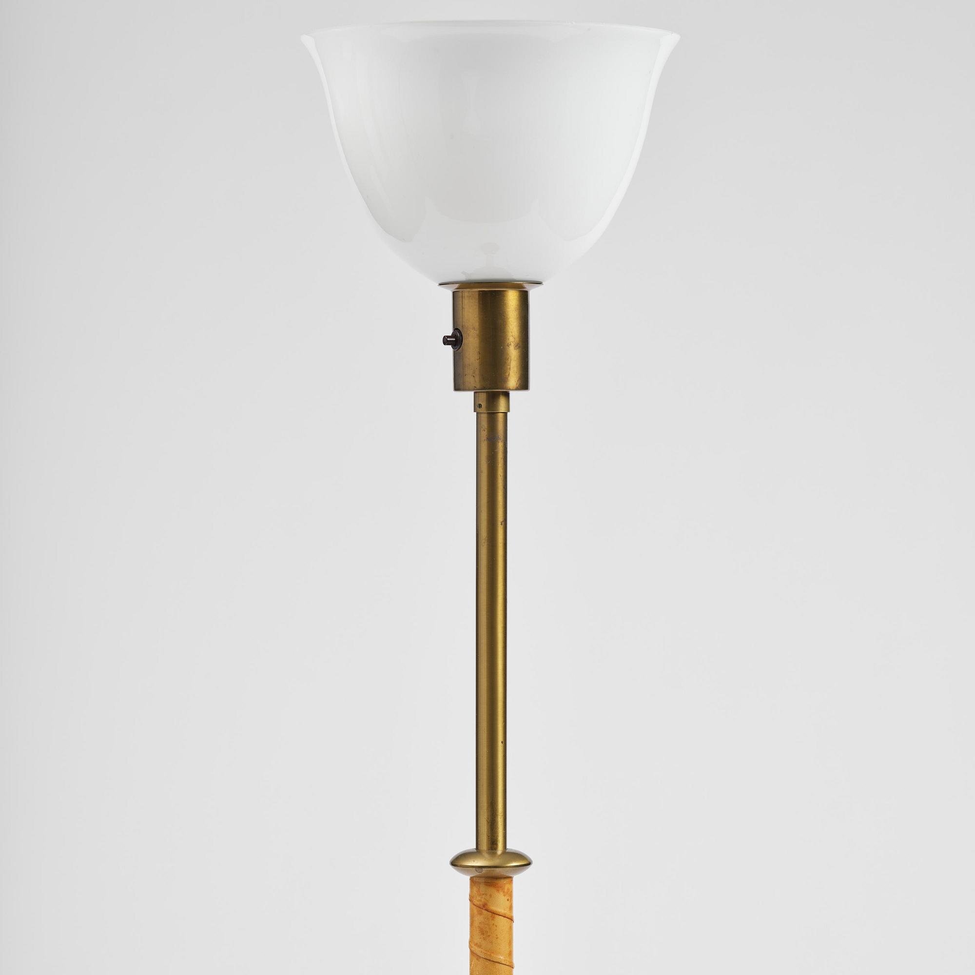 Harald Notini, a floor lamp model "15600", Arvid Böhlmarks Lampfabrik, Stockholm, 1950s.