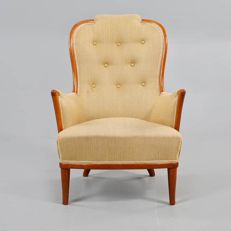 FÅTÖLJ, "Advokaten", Carl Malmsten, Bodafors, 1964.