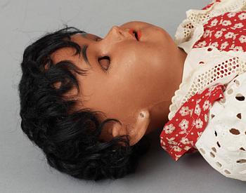 FLICKDOCKA, biskvi. Tyskland, 1900-talets första del. Heinrich Hantwerck/Simon & Halbig.