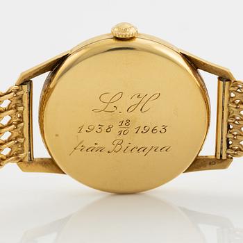 Longines, Flagship, wristwatch, 34.5 mm.