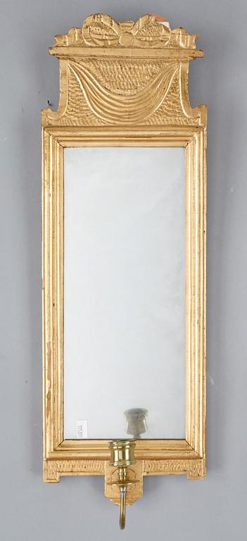 SPEGELLAMPETTER, ett par, sengustavianska. Anders Carlsson, Norrköping verksam 1772-1801.